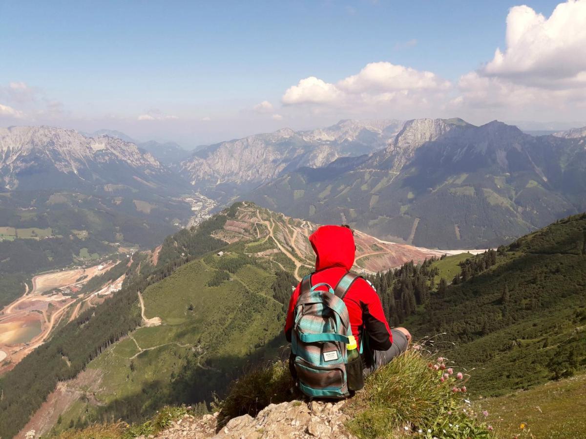Auszeit Steiraland 7 Mit Ueberdachten Balkon Und Parkplatz Leoben  Bagian luar foto